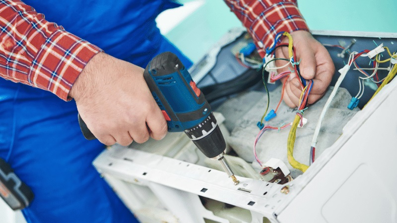 Kızılcahamam Sunny Sunny çamaşır makinesi kart tamiri – Su almama arızası orijinal parça ile giderildi. - Teknik servis örneği